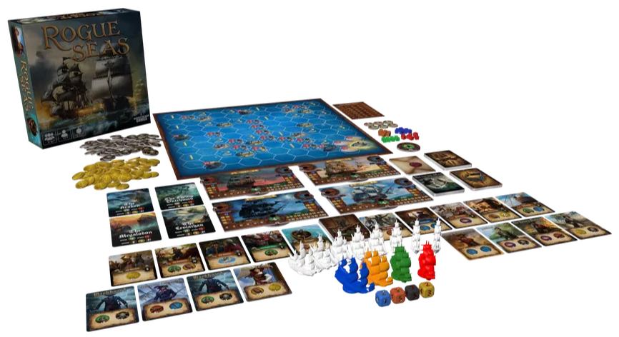 Brettspiel Rogue Seas (Englische Version)