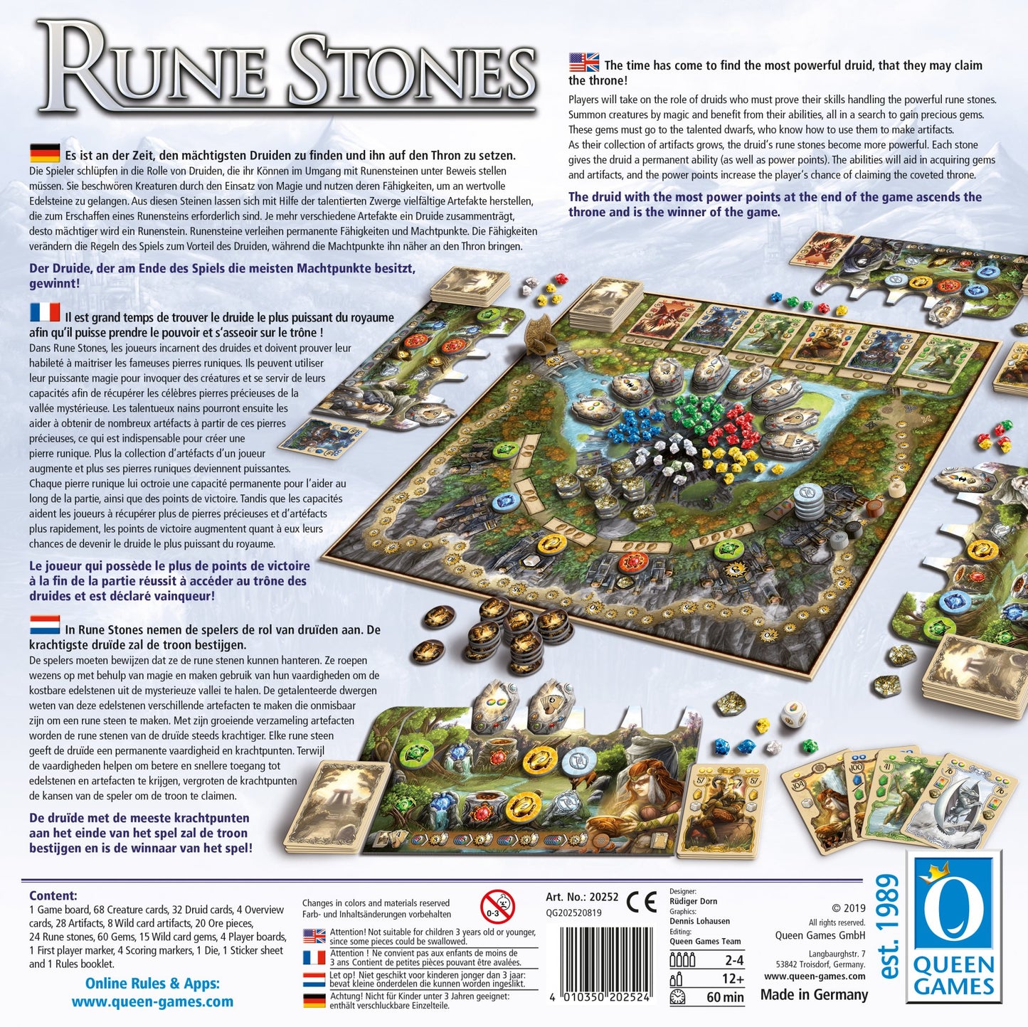 Brettspiel Rune Stones (Deutsche Version)