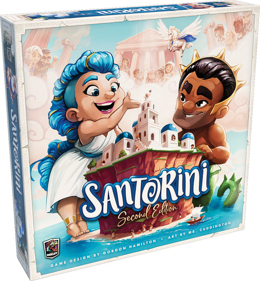 Brettspiel Santorini. Second Edition (Englische Version)
