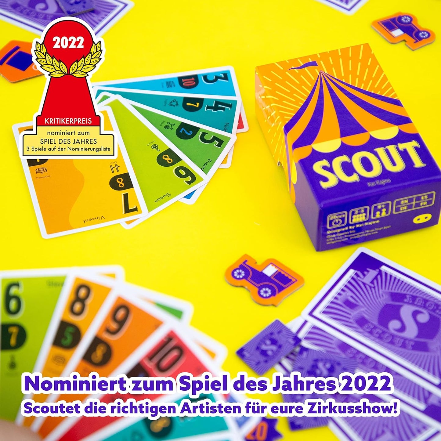 Brettspiel Scout (Deutsche Version)