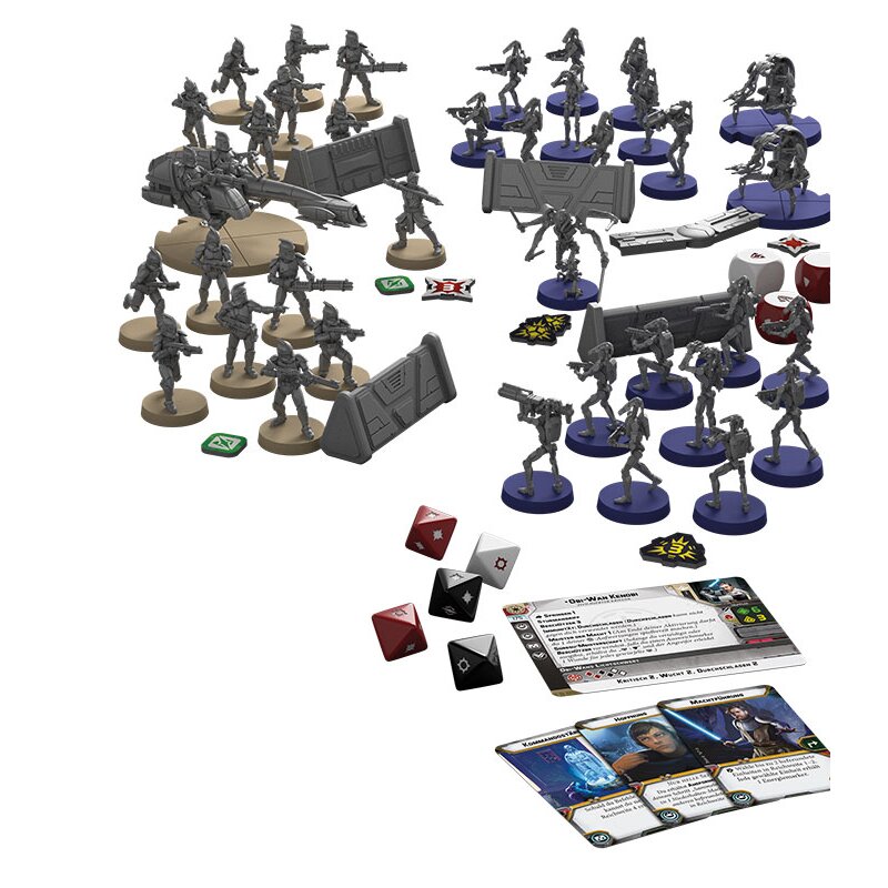 Brettspiel Star Wars. Legion. Clone Wars (Deutsche Version)