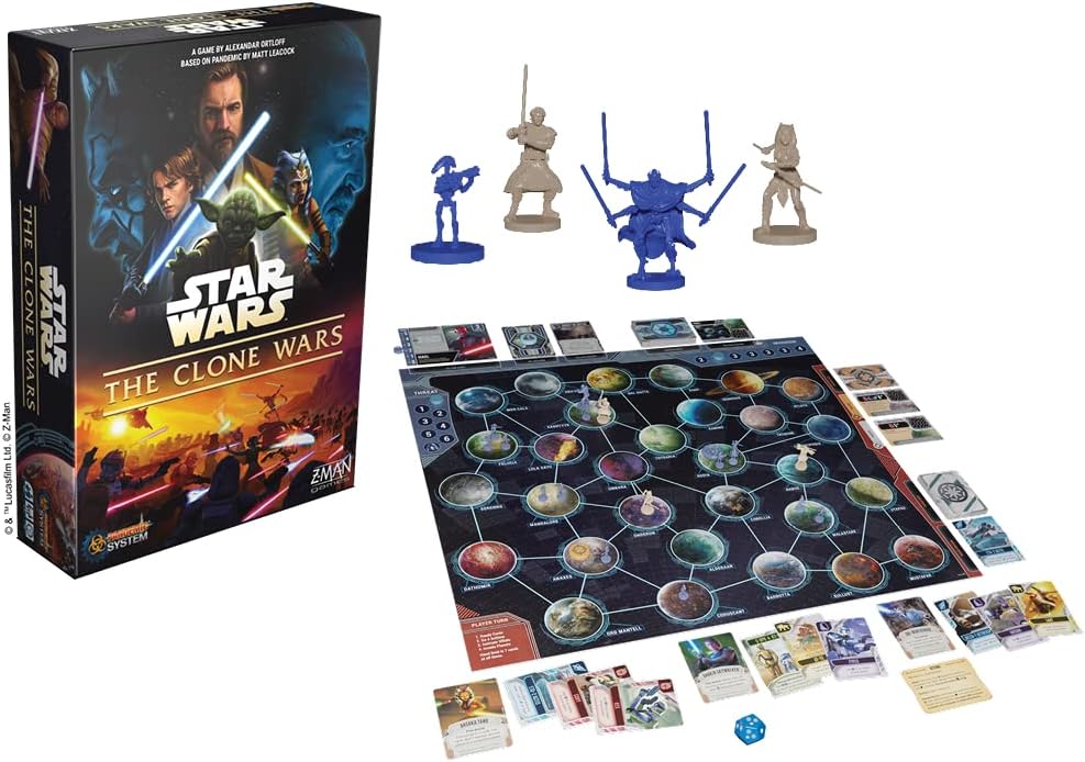 Brettspiel Star Wars. The Clone Wars (Deutsche Version)