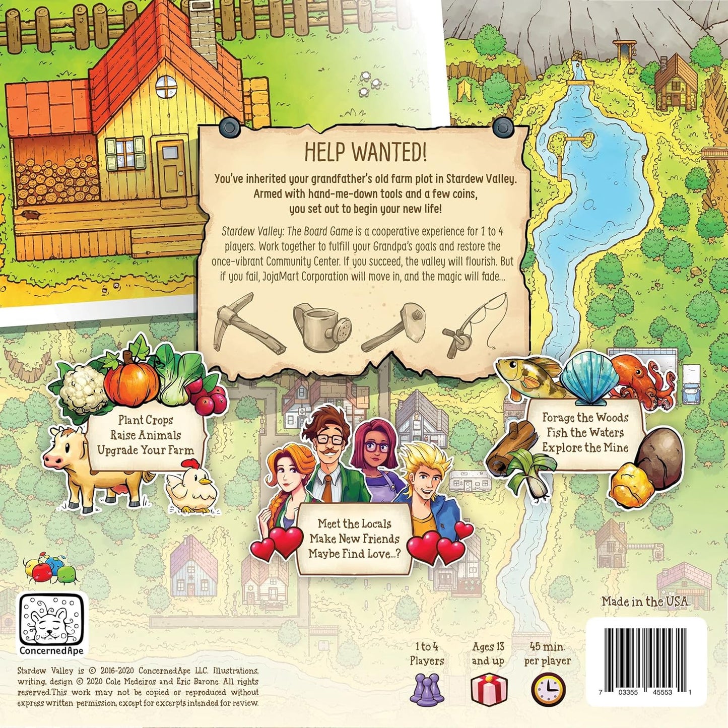 Stardew Valley. The Board Game (Englische Version)