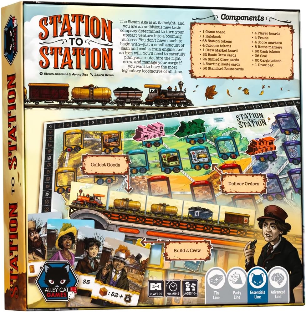 Brettspiel Station to Station (Englische Version)
