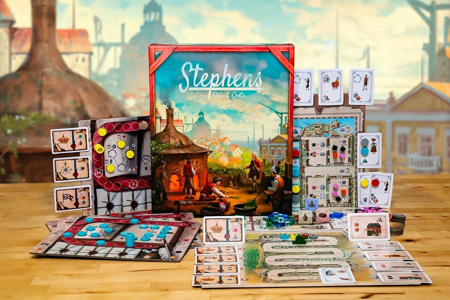 Brettspiel Stephens (Englische Version)