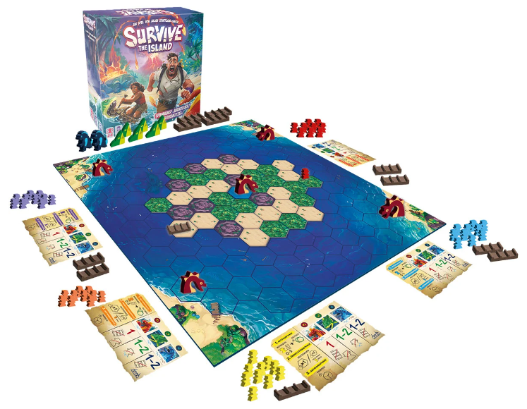 Brettspiel Survive the Island (Deutsche Version)