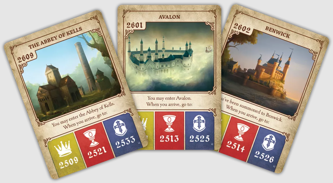 Brettspiel Tales of the Arthurian Knights (Englische Version)