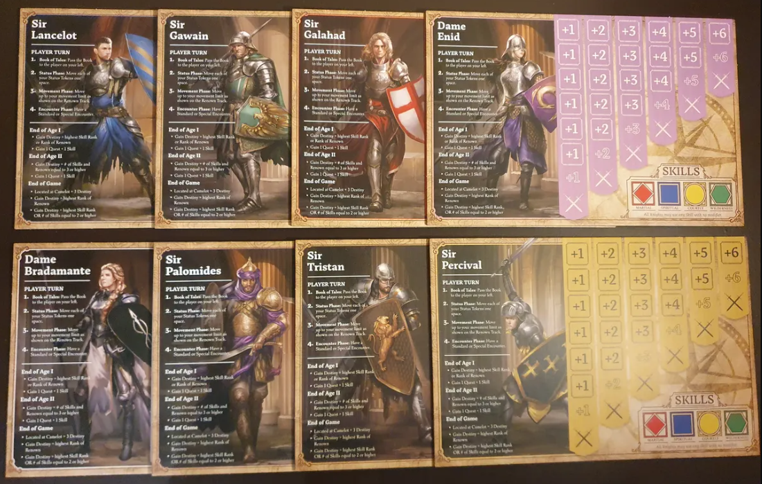 Brettspiel Tales of the Arthurian Knights (Englische Version)