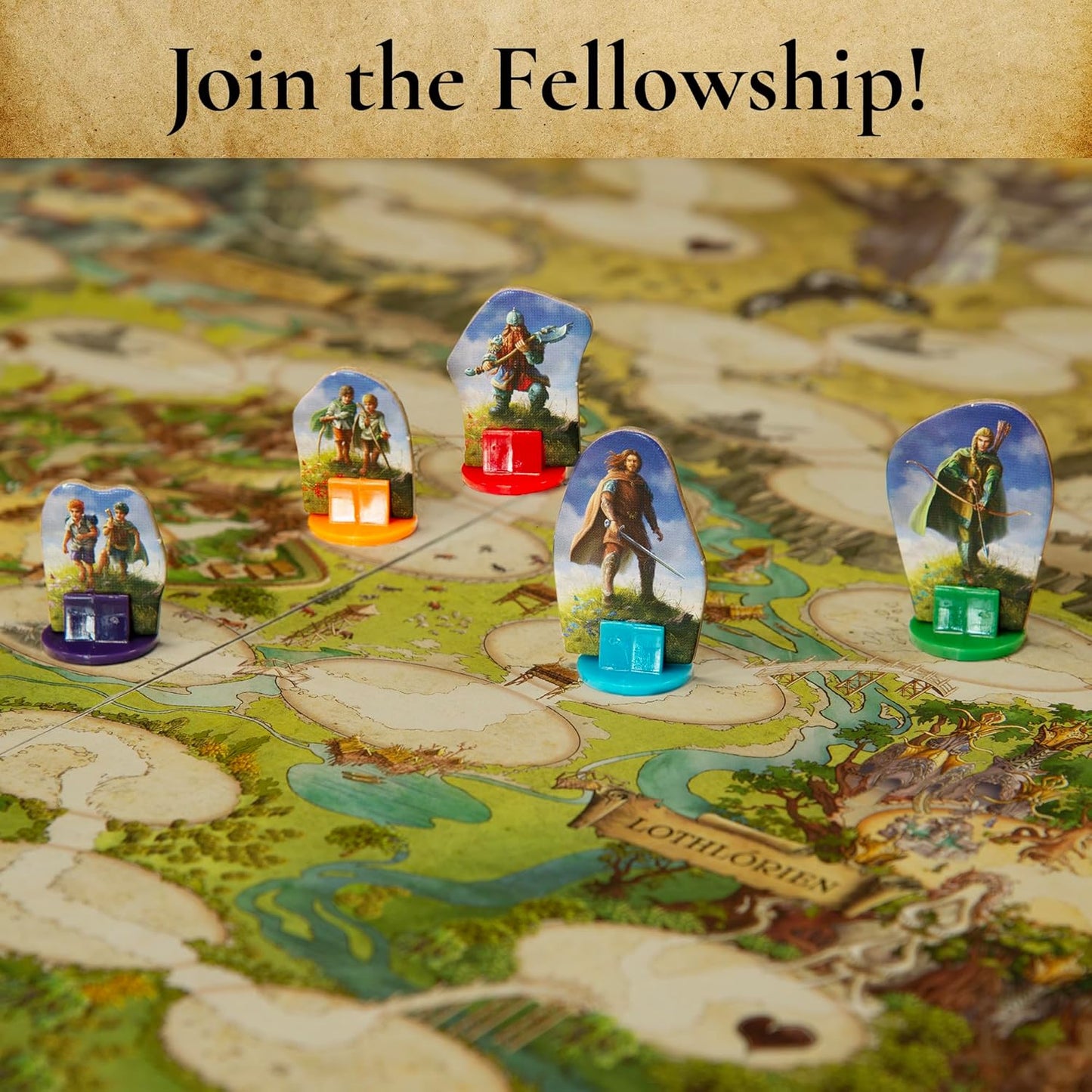Brettspiel The Lord of the Rings. Adventure to Mount Doom (Englische Version)