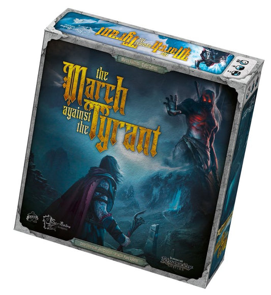 Brettspiel The March against the Tyrant. Rhapsody of Fire (DE/EN/ES/FR/IT) (Deutsche Version)