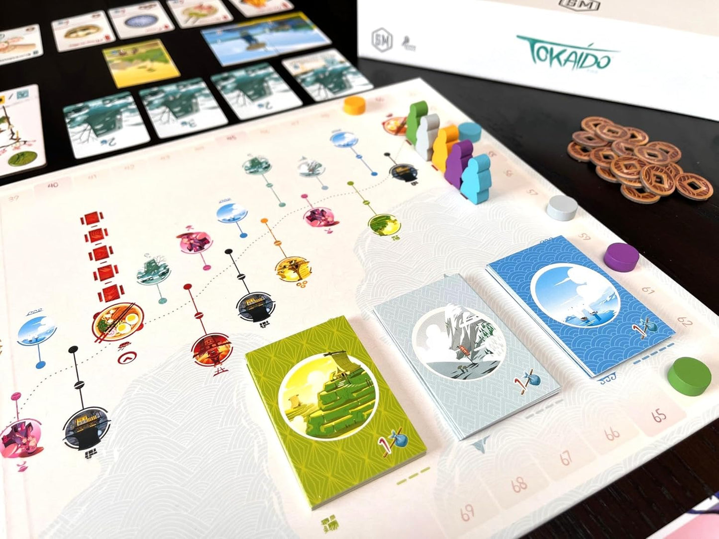 Brettspiel Tokaido (Englische Version)