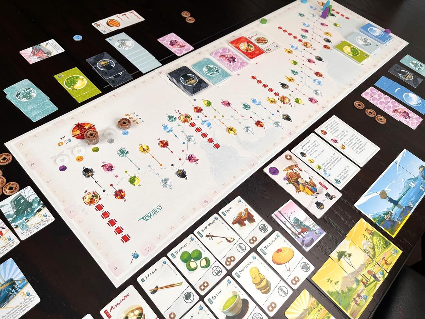 Brettspiel Tokaido (Englische Version)