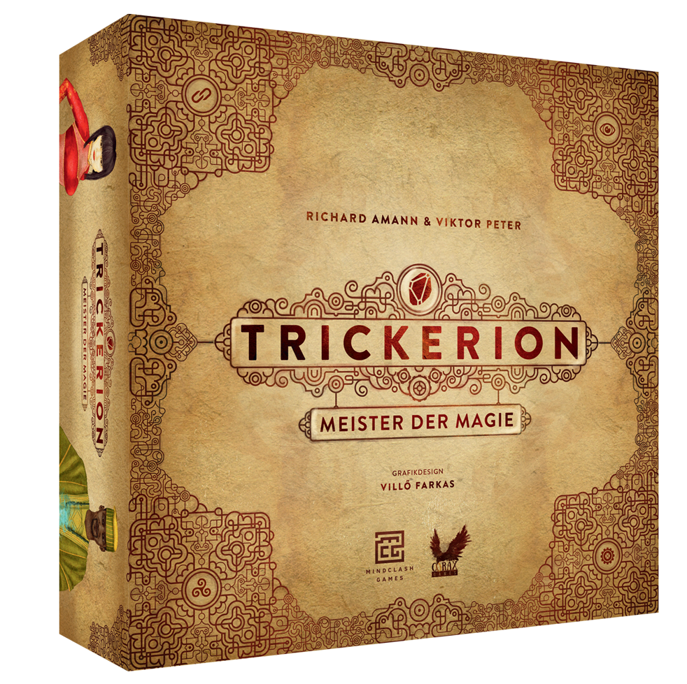 Brettspiel Trickerion. Meister der Magie (Deutsche Version)