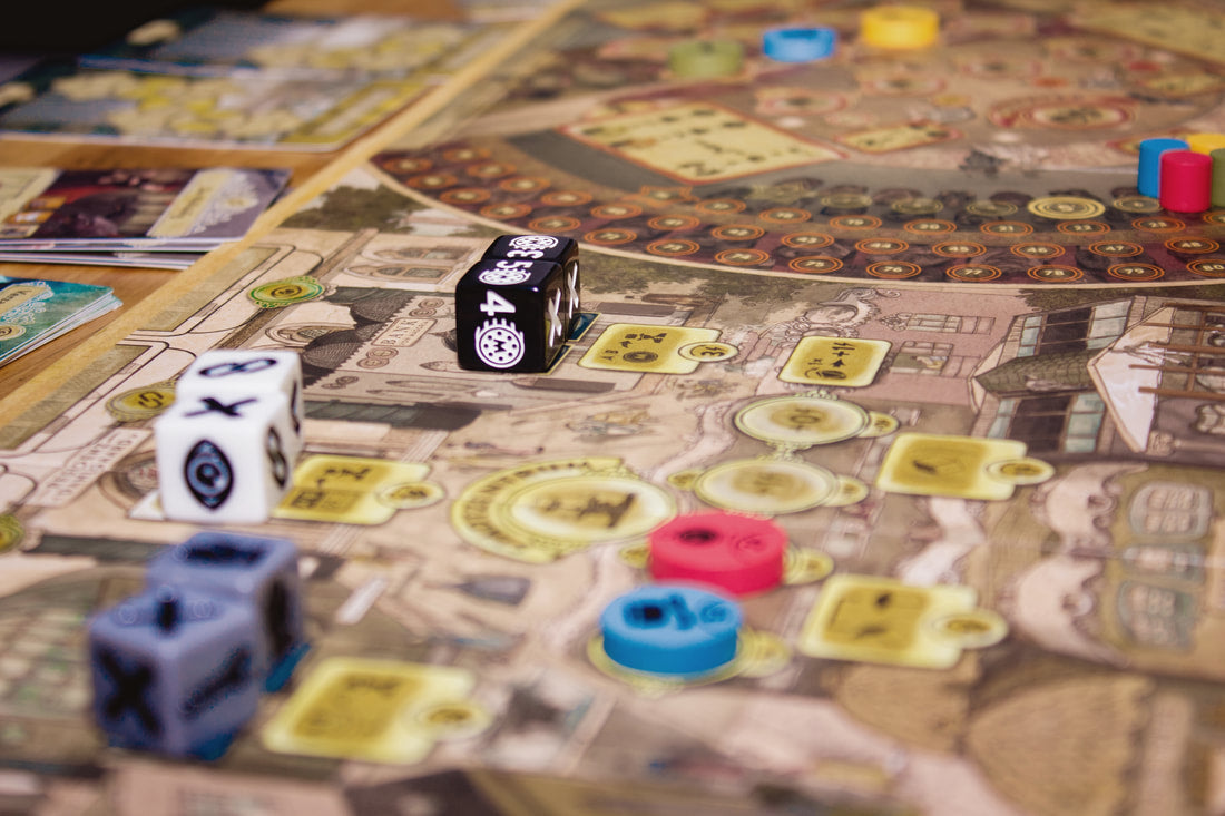 Brettspiel Trickerion. Meister der Magie (Deutsche Version)