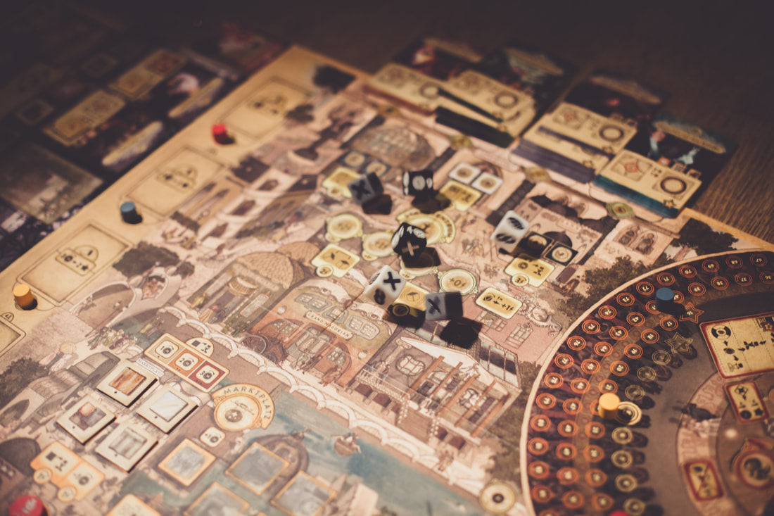 Brettspiel Trickerion. Meister der Magie (Deutsche Version)