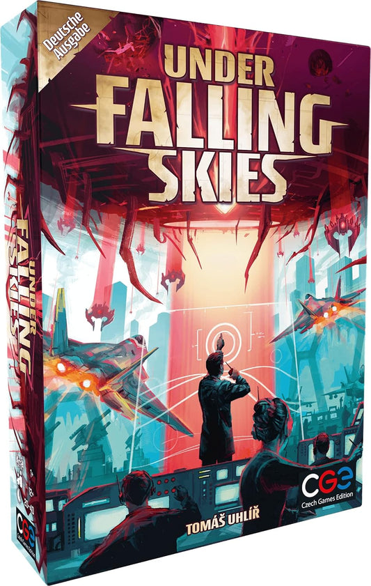 Brettspiel Under Falling Skies (Deutsche Version)