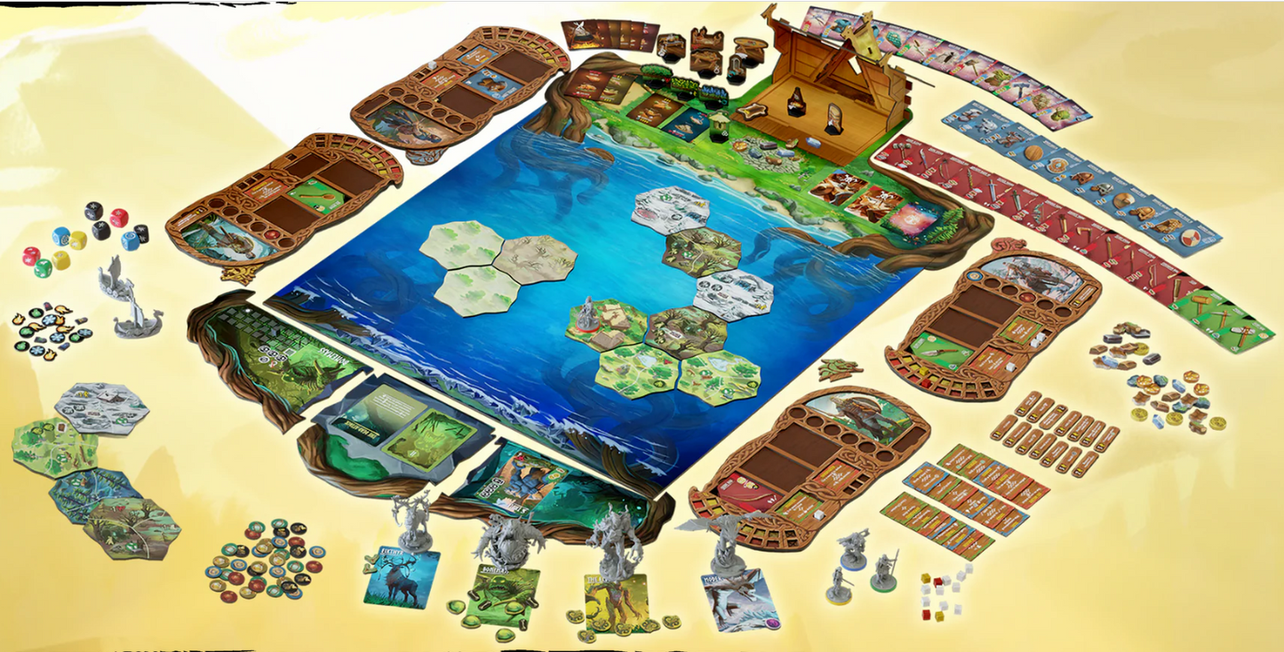 Brettspiel Valheim (Deutsche Deluxe Version)