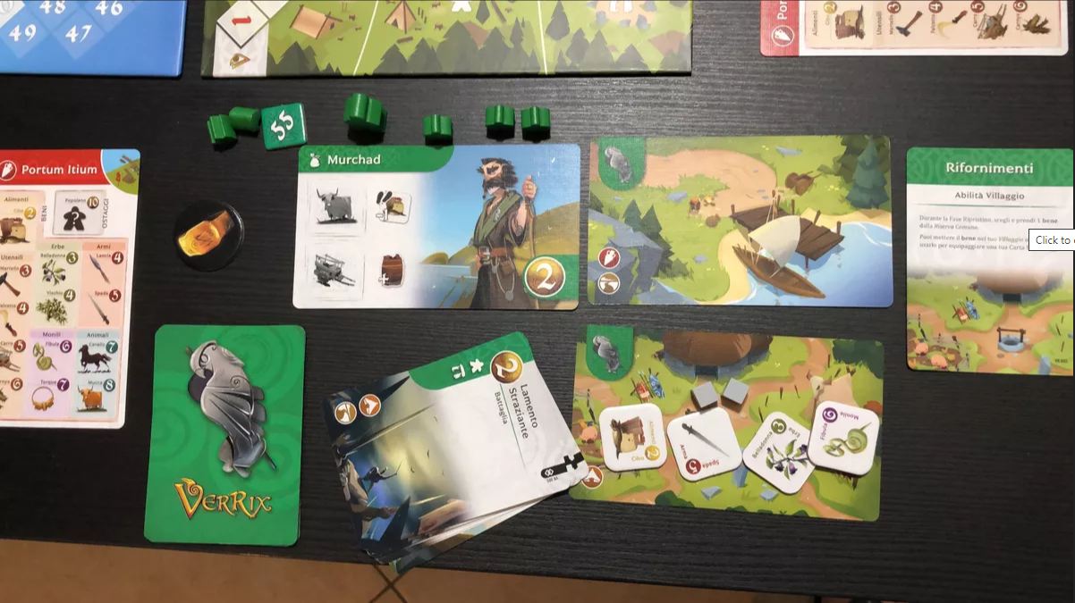 Brettspiel Verrix (Englische Version)