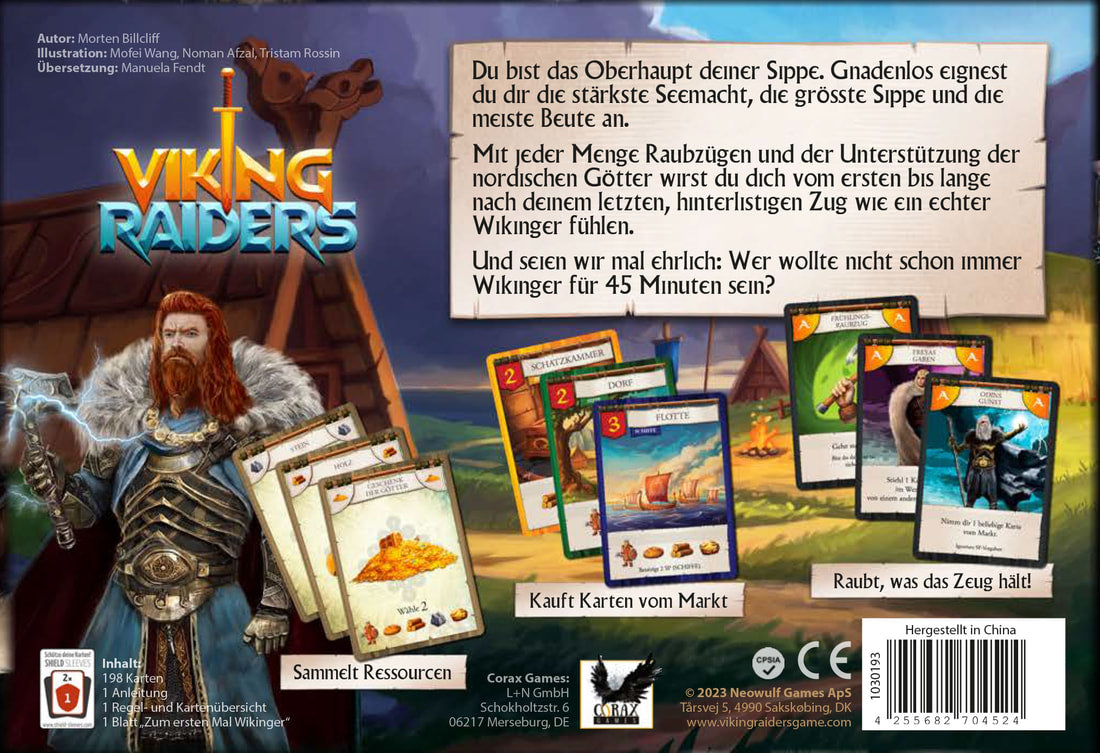 Brettspiel Viking Raiders (Deutsche Version)