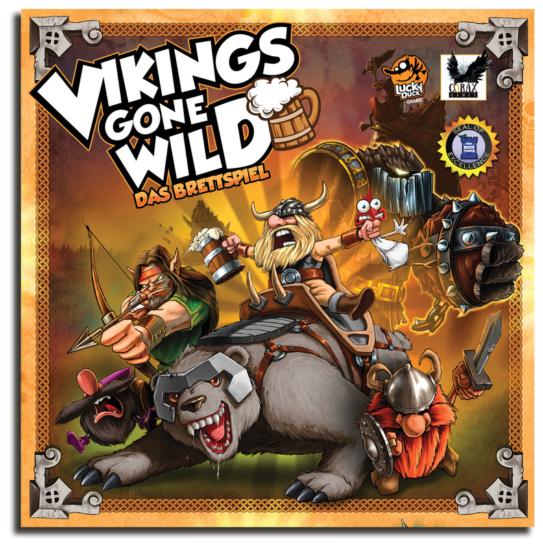 Brettspiel Vikings Gone Wild (Deutsche Version)