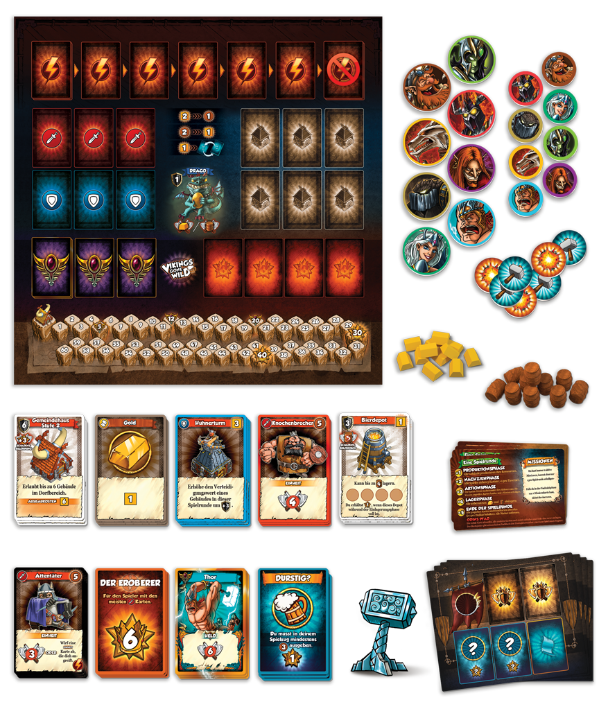 Brettspiel Vikings Gone Wild (Deutsche Version)