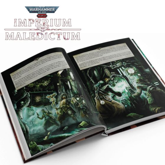 Warhammer 40K RPG. Imperium Maledictum. Core Rulebook (Hardcover)