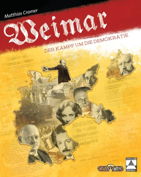 Brettspiel Weimar. Der Kampf um die Demokratie (Deutsche Version)