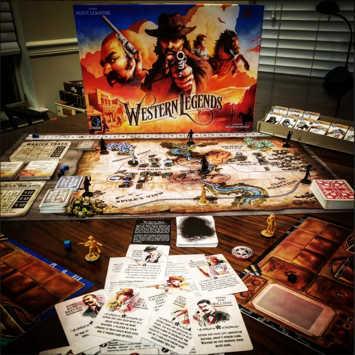 Brettspiel Western Legends (Englische Version)
