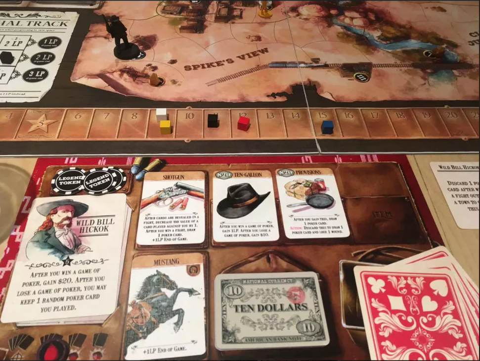 Brettspiel Western Legends (Englische Version)
