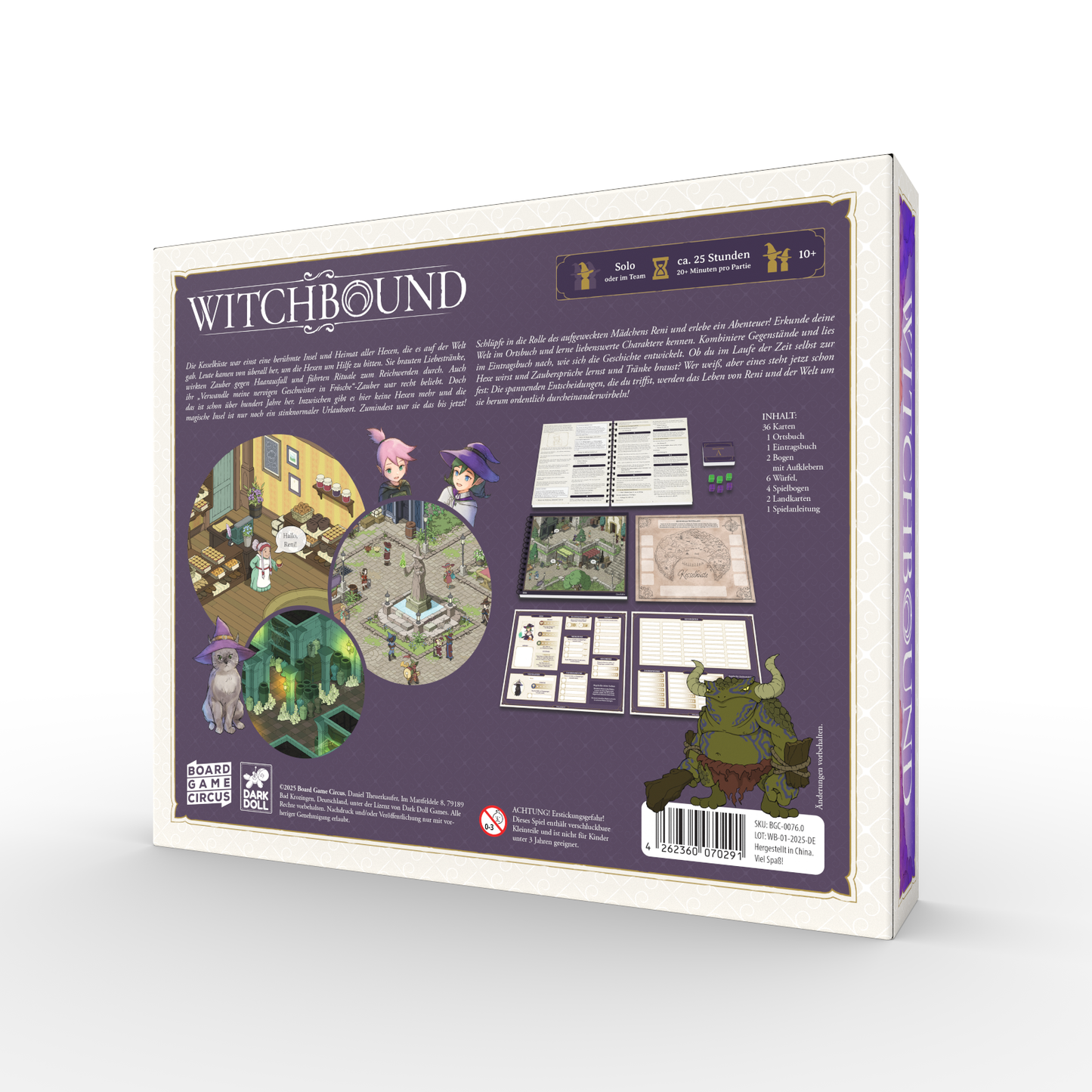 Board Game Witchbound (German Version)