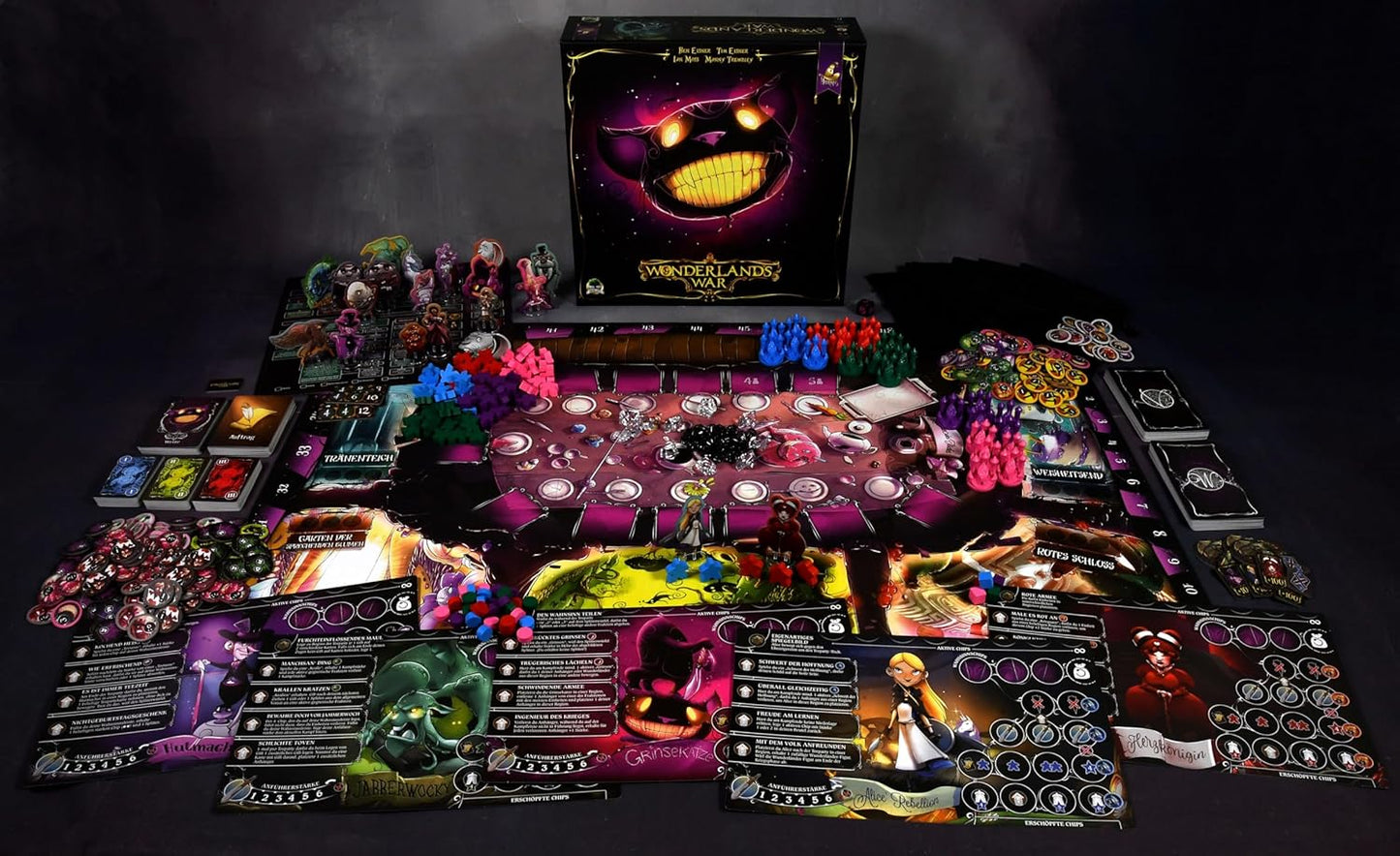 Brettspiel Wonderlands War (Deutsche Version)