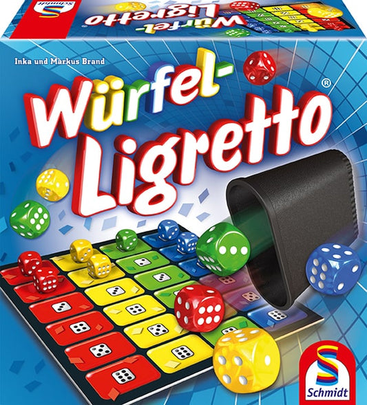 Brettspiel Würfel–Ligretto (Deutsche Version)