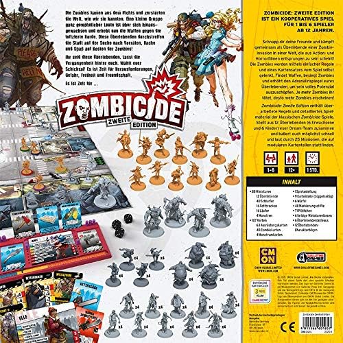 Brettspiel Zombicide 2. Edition (Deutsche Version)