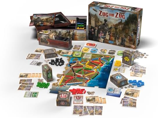 Brettspiel Zug um Zug Legacy. Legenden des Westens (Deutsche Version)