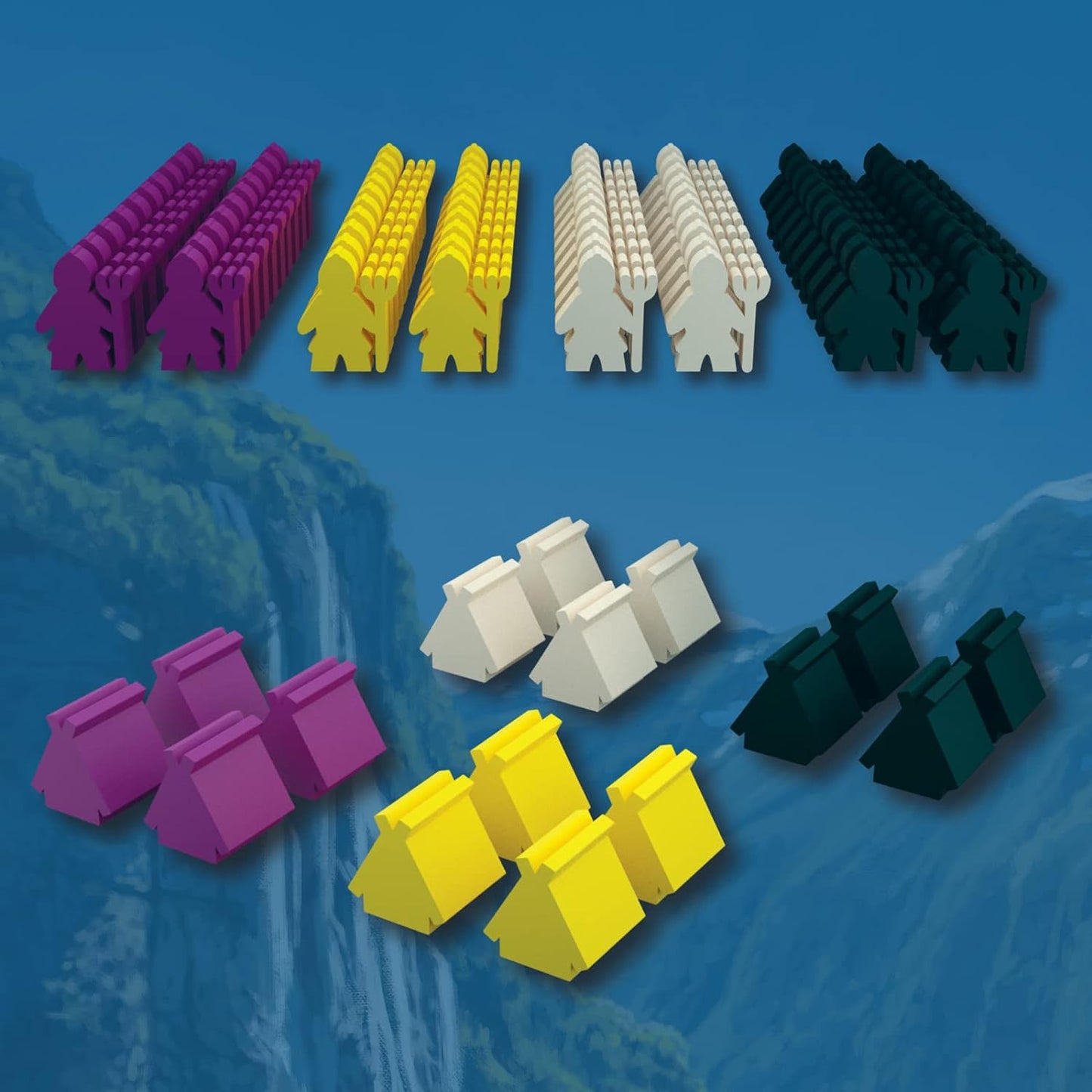 Brettspiel Fjords (Deutsche Version)