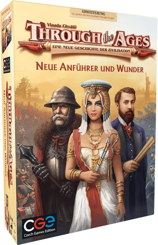 Brettspiel Through the Ages: Neue Anführer und Wunder