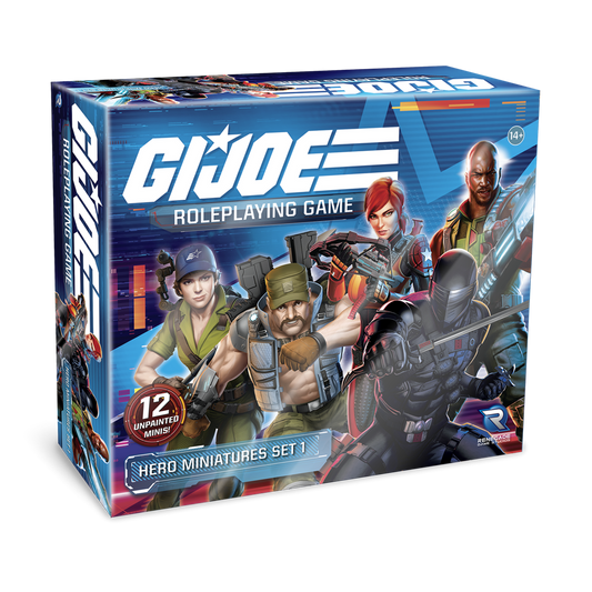 Brettspiel G.I. JOE ROLEPLAYING GAME. HERO MINIATURES SET 1 (Englische Ausgabe)
