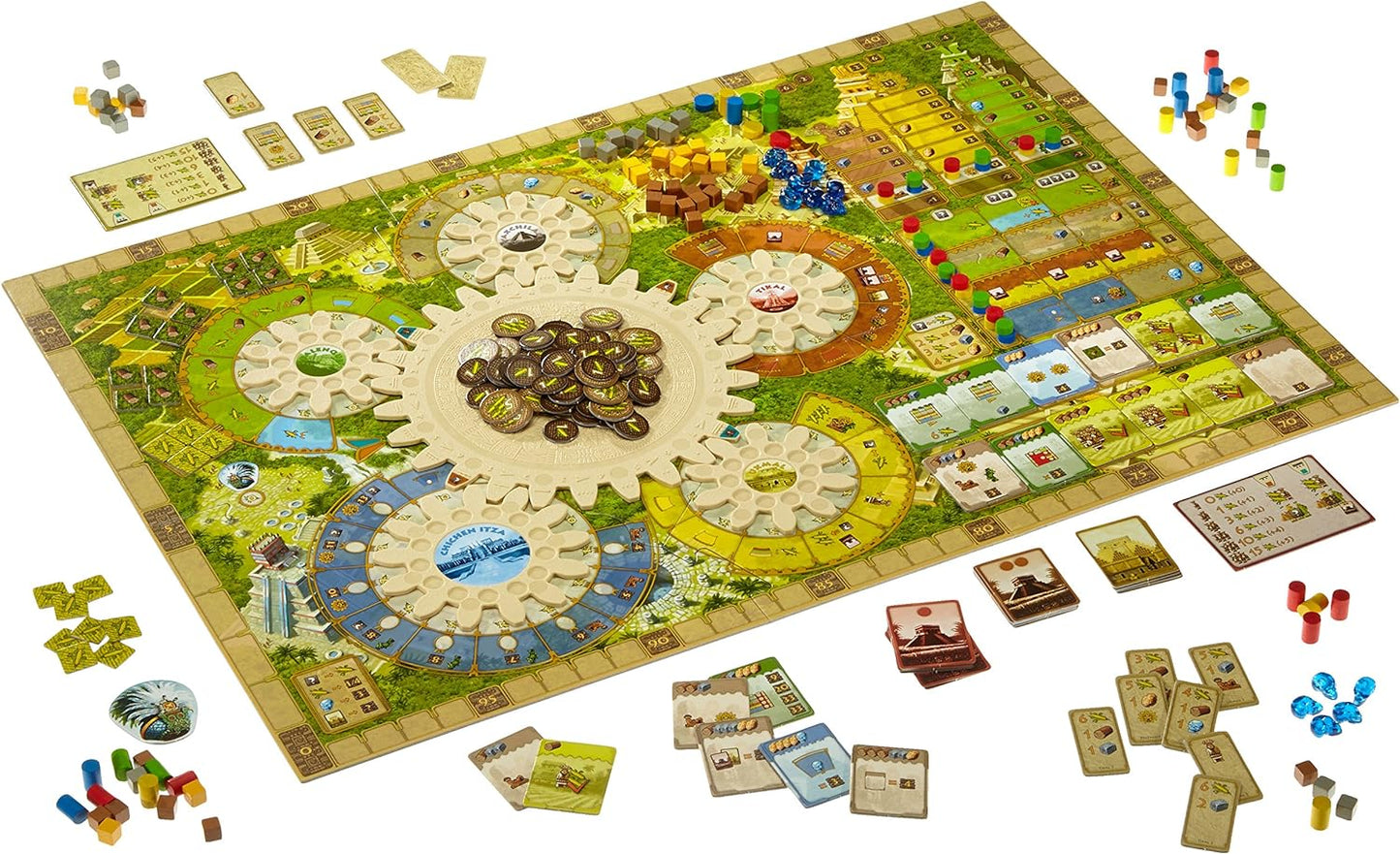 Brettspiel Tzolk´in. Der Maya-Kalender