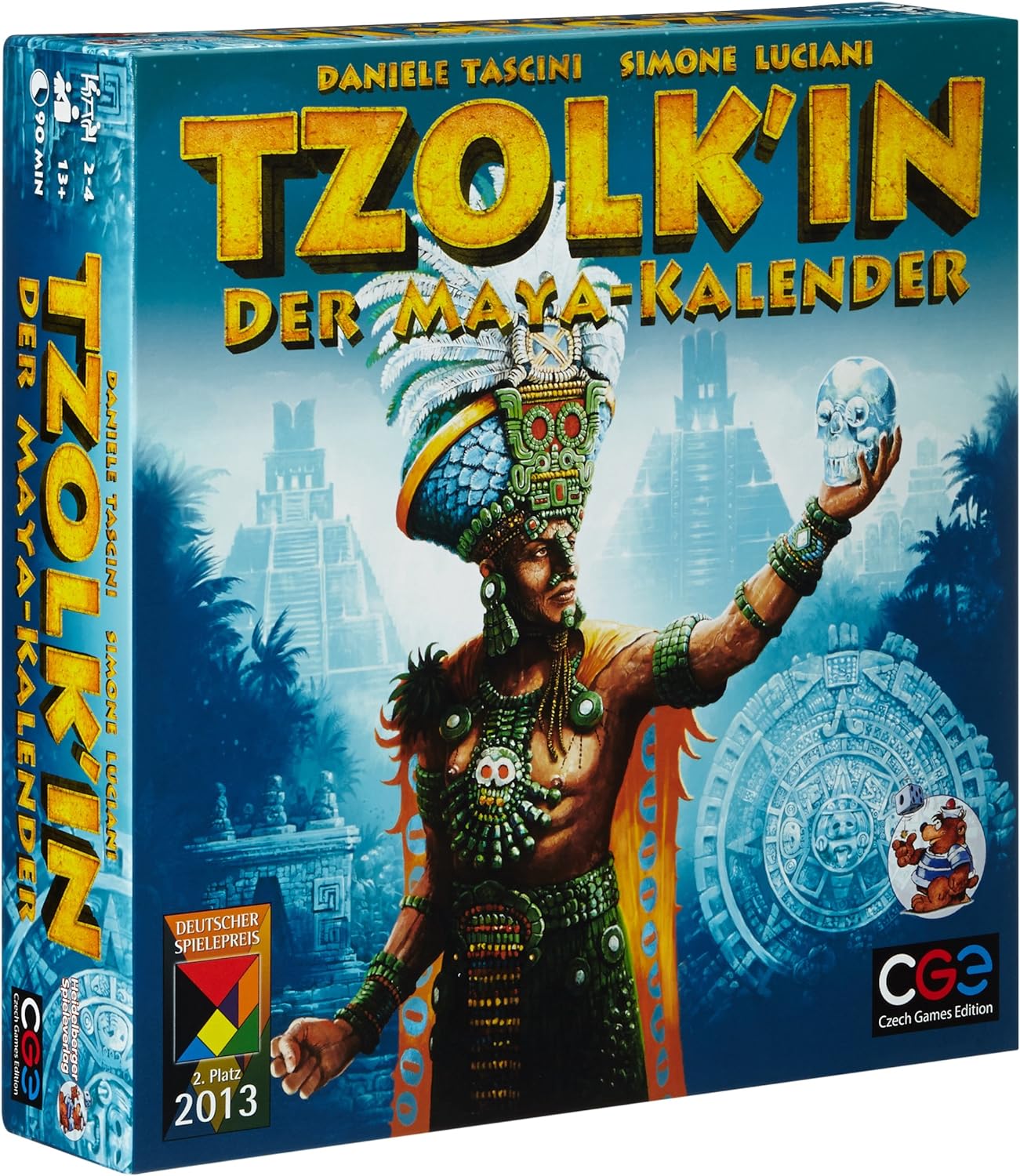Brettspiel Tzolk´in. Der Maya-Kalender