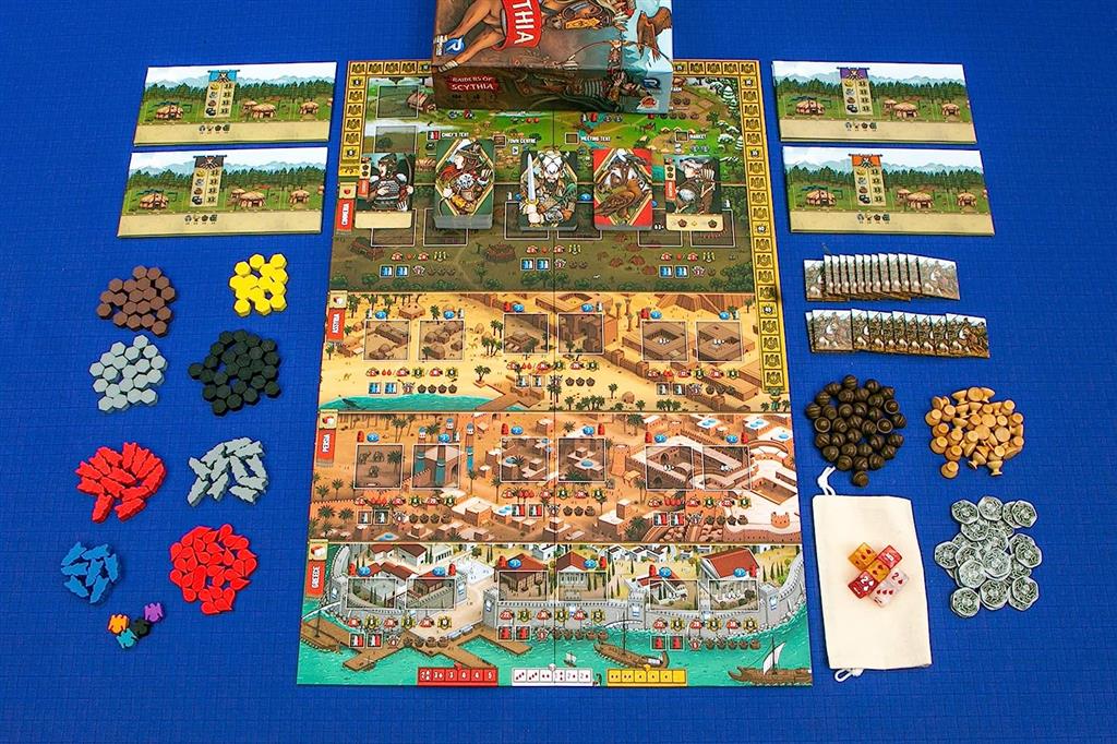 Brettspiel Raiders of Scythia (Englische Ausgabe)