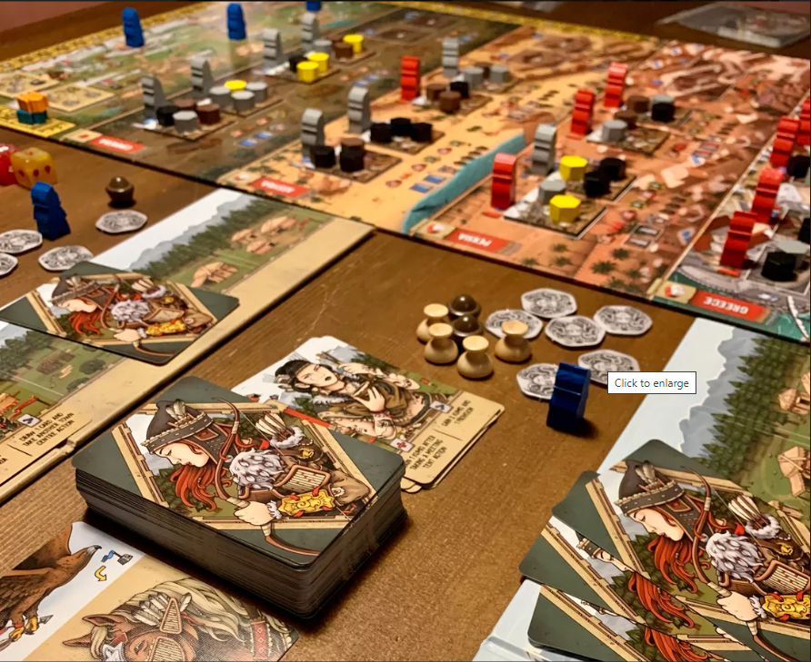 Brettspiel Raiders of Scythia (Englische Ausgabe)