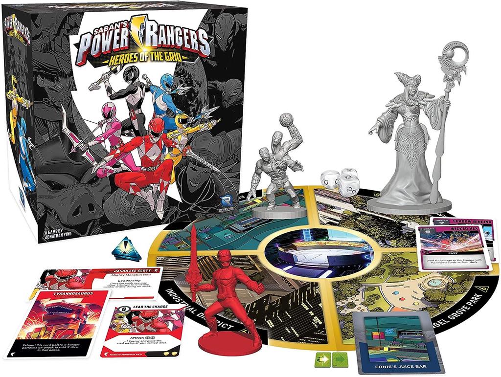 Brettspiel Power Rangers. Heroes of the Grid (Englische Ausgabe)