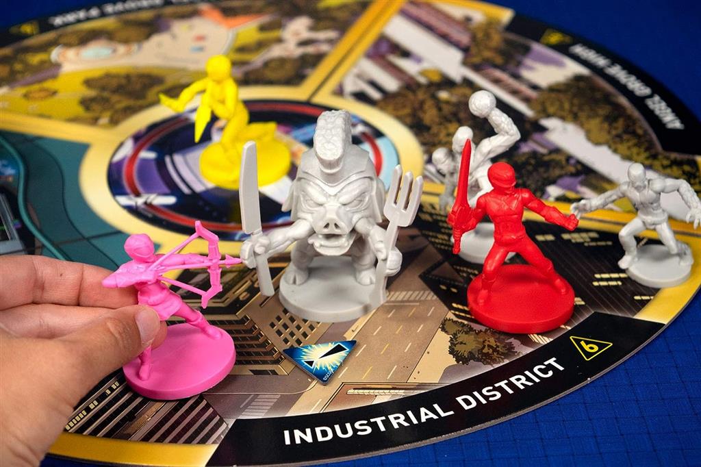 Brettspiel Power Rangers. Heroes of the Grid (Englische Ausgabe)