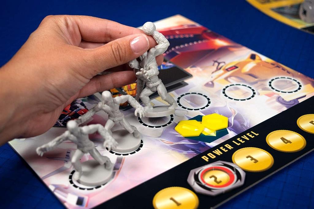Brettspiel Power Rangers. Heroes of the Grid (Englische Ausgabe)