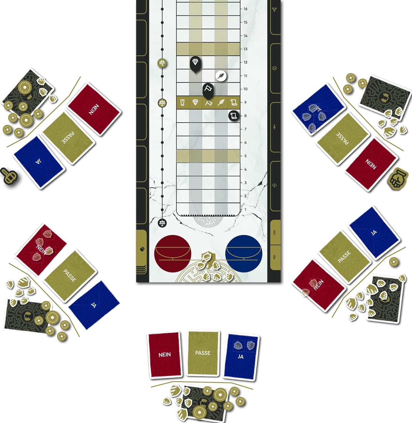 Brettspiel King´s Dilemma (Deutsche Version)