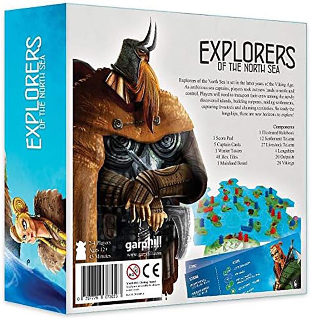 Brettspiel Explorers of the North Sea (Englische Ausgabe)