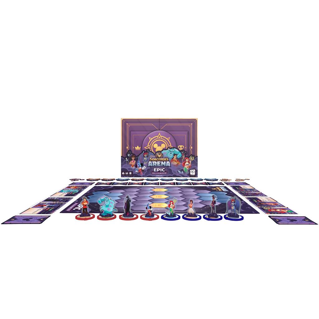 Brettspiel Disney Sorcerer's Arena. Epic Alliances. Core Set (Englische Ausgabe)