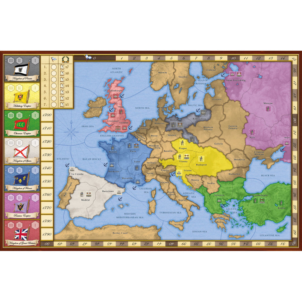 Brettspiel 7 Empires (Englische Version)