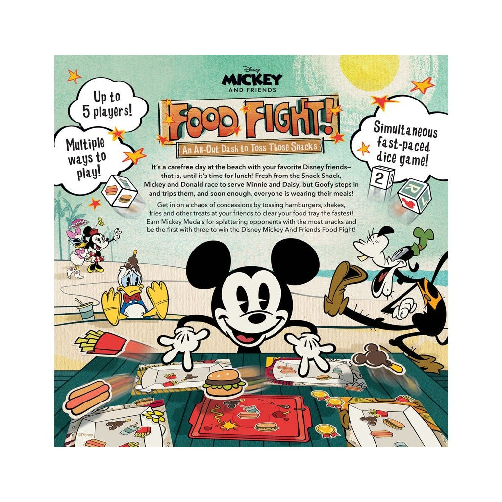 Brettspiel Disney Mickey and Friends. Food Fight (Englische Ausgabe)