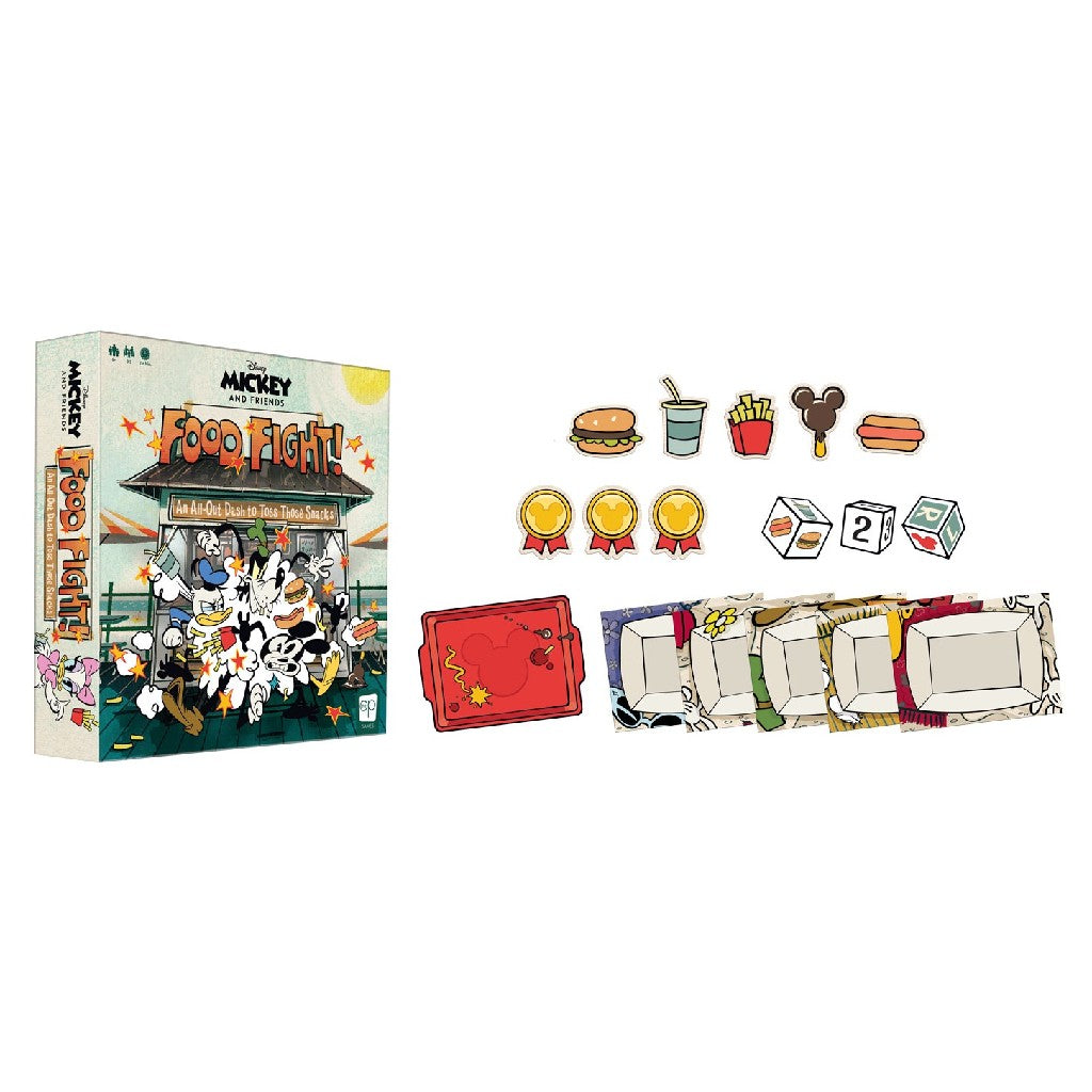 Brettspiel Disney Mickey and Friends. Food Fight (Englische Ausgabe)
